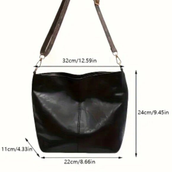 New Black Stylish Multi-Functional Commuter Bag - Picture 4 of 7